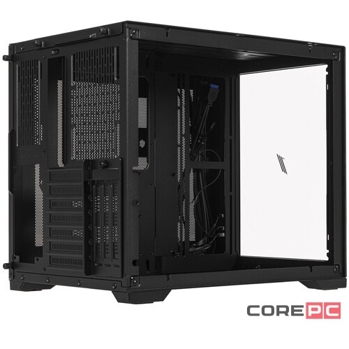 Компьютерный корпус 1STPLAYER STEAM PUNK SP7 ATX TG ARGB Black (SP7-BK)