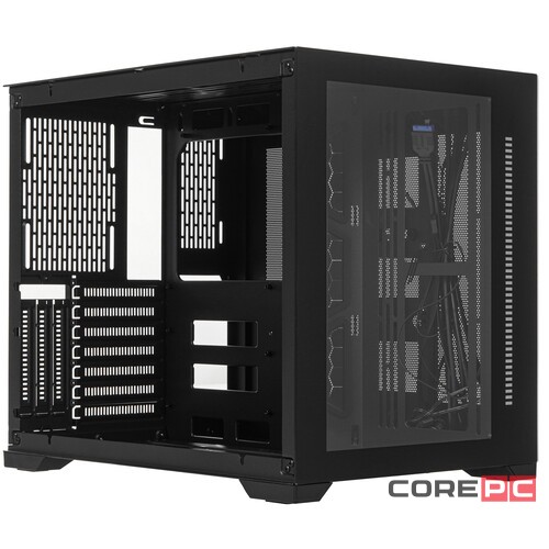 Компьютерный корпус 1STPLAYER STEAM PUNK SP7 ATX TG ARGB Black (SP7-BK)