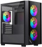 Компьютерный корпус XASTRA A401M 4ARGB Black (A401M-4FC12A-BK)