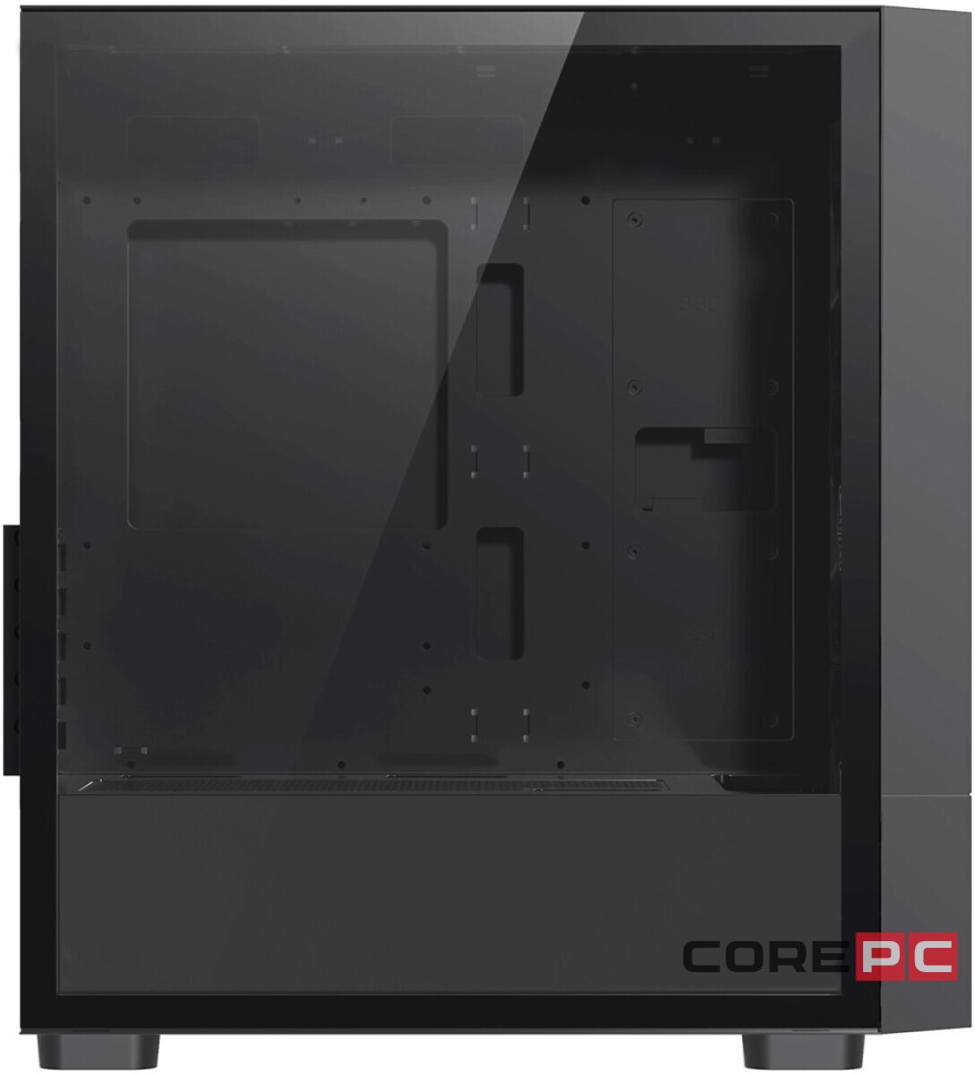 Компьютерный корпус XASTRA A401M 4ARGB Black (A401M-4FC12A-BK)