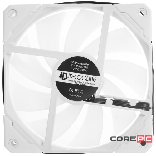 Вентилятор для корпуса ID-COOLING TF-12025-ARGB-SNOW