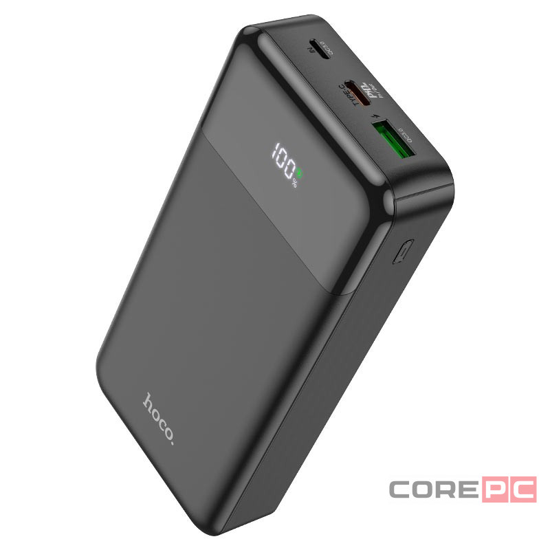 Powerbank Hoco J102A 20000mAh 1USB/1USB-C/1Micro черный