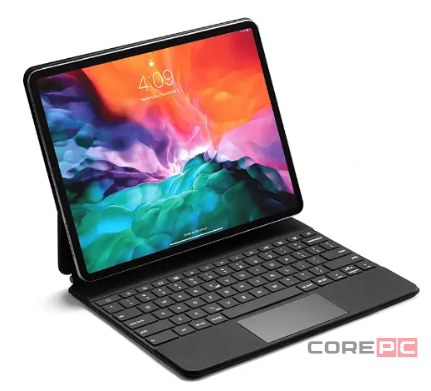 Чехол-клавиатура WIWU Magic Keyboard для Apple iPad 10 (2022)/iPad 11 (2025) русская раскладка (MK002) (черный)
