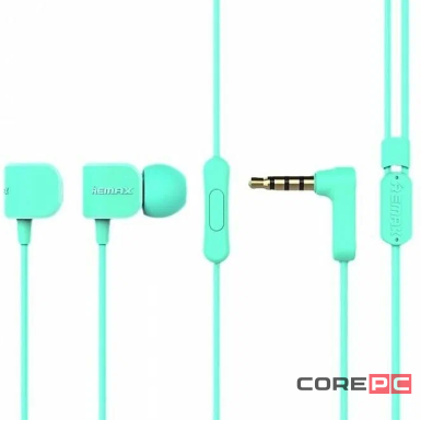 Проводная стерео-гарнитура Remax RM-502 Crazy Robot Jack 3.5mm (голубой)