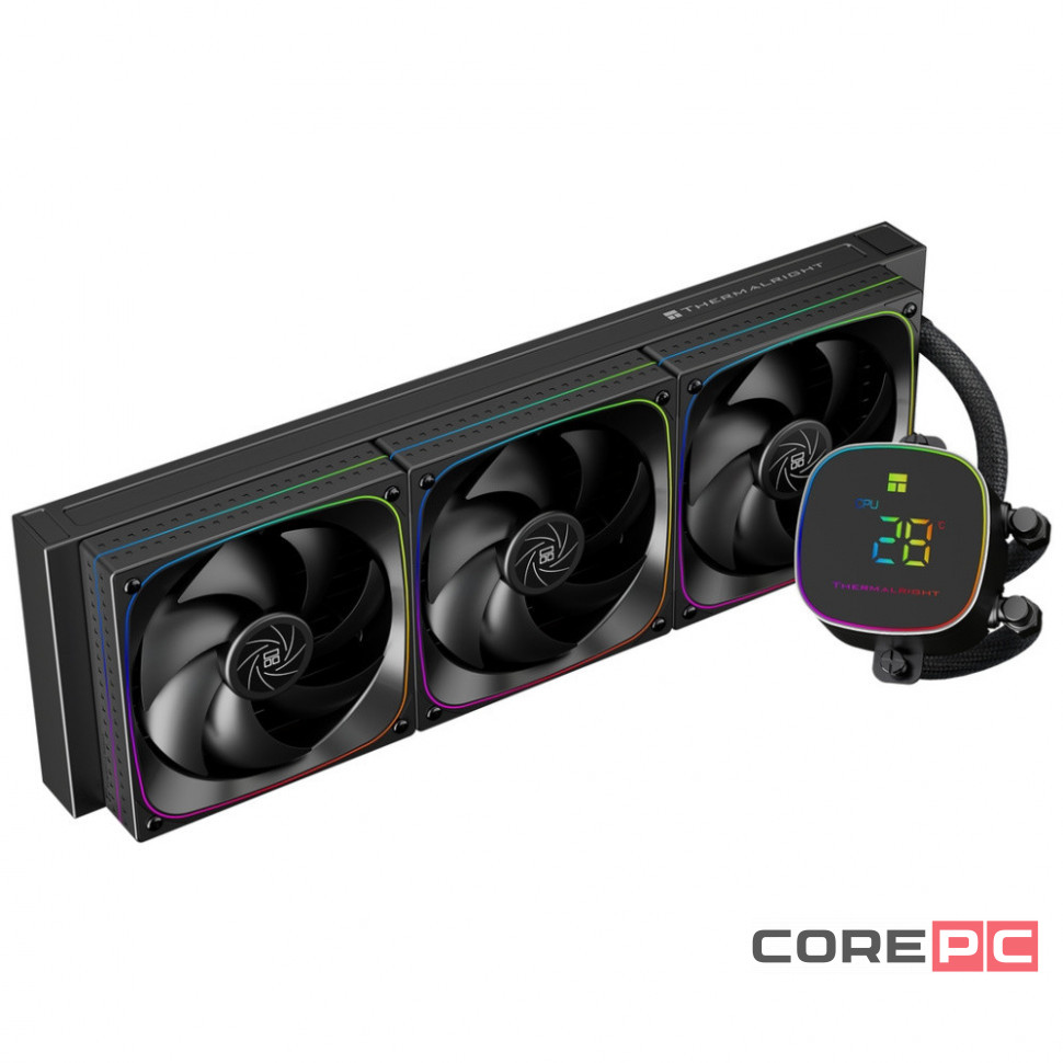 Система жидкостного охлаждения для процессора Thermalright Frozen Horizon 360 Digital ARGB Black (TRFH360DAB)
