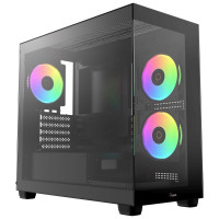 Компьютерный корпус Ocypus Gamma C52 BK TG ARGB Black (Gamma-C52-B-KD300XX-GL)