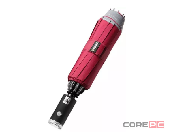 Зонт Xiaomi Zuodu Automatic Umbrella LED красный