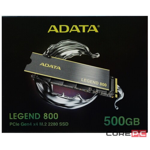 Твердотельный накопитель ADATA XPG 500 Gb LEGEND 800 ALEG-800-500GCS
