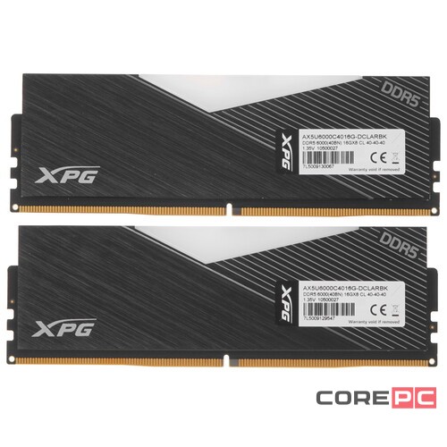 Оперативная память 32 Gb 6000 MHz ADATA LANCER RGB (AX5U6000C4016G-DCLARBK)