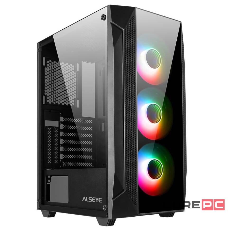 Компьютерный корпус ALSEYE RGB (Phantom 1.0-BK)