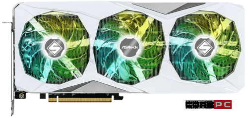 Видеокарта ASRock (RX7700XT SL 12GO) Radeon RX 7700 XT 12GB Steel Legend OC
