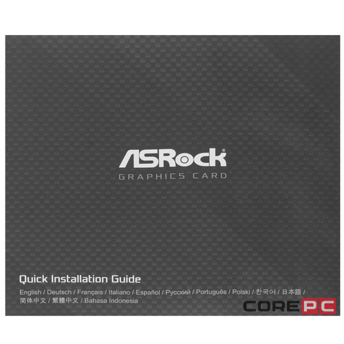 Видеокарта ASRock (RX7700XT SL 12GO) Radeon RX 7700 XT 12GB Steel Legend OC