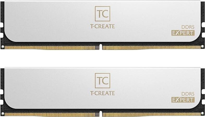 Оперативная память 64 Gb 6000 MHz Team Group T-CREATE Expert White (CTCWD564G6000HC34BDC01)