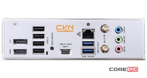 Материнская плата Colorful CVN B760M-BACK FROZEN WIFI V20 White