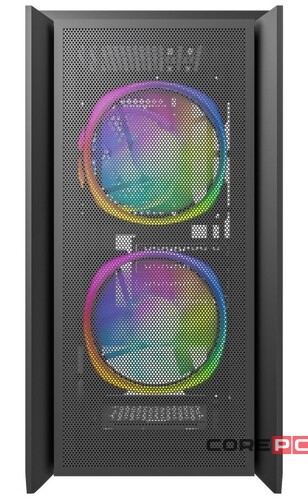 Компьютерный корпус Powercase ALISIO Micro Z3B TG ARGB Black CAMZB-A3