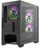 Компьютерный корпус Powercase ALISIO Micro Z3B TG ARGB Black CAMZB-A3