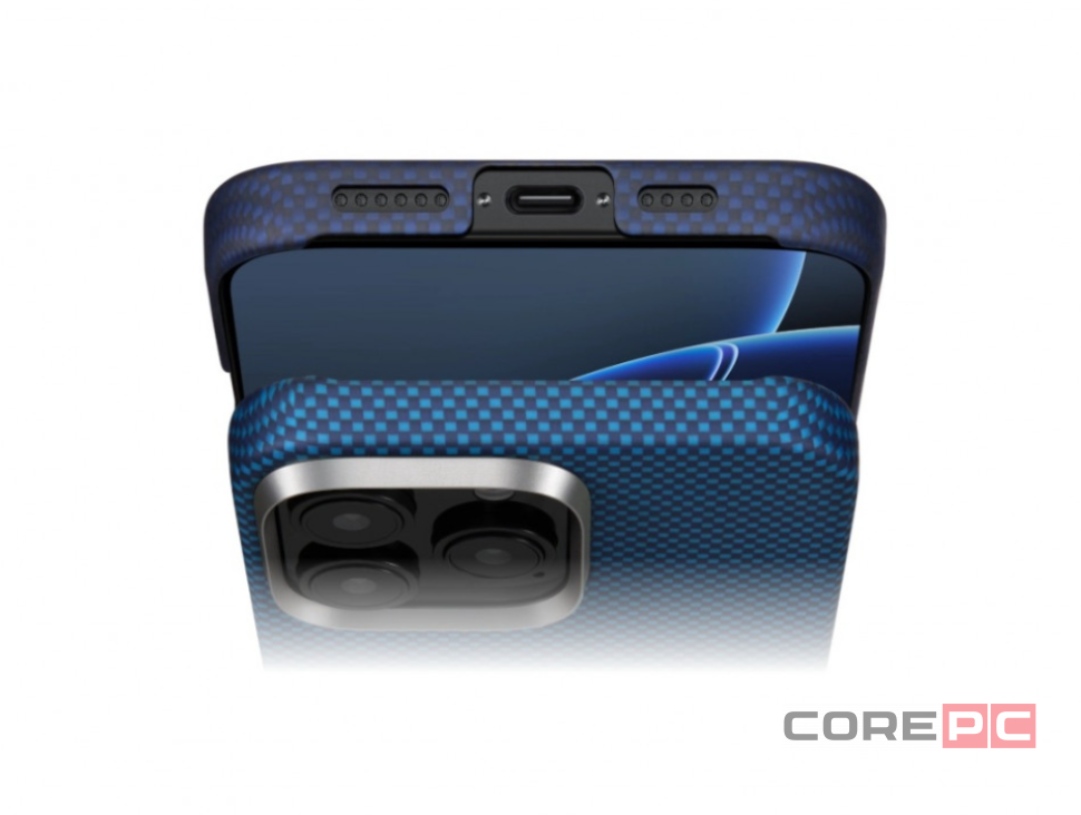 Накладка для i-Phone 16 Pro 6.3" Pitaka Tactile Woven case (Moonrise)