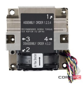 Кулер для процессора ALSEYE SNK-P0068AP4(with BK)