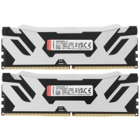 Оперативная память 32 Gb 8000 MHz Kingston FURY Renegade RGB XMP Silver/Black (KF580C38RSAK2-32)