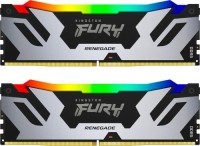 Оперативная память 32 Gb 8000 MHz Kingston FURY Renegade RGB XMP Silver/Black (KF580C38RSAK2-32)