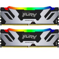 Оперативная память 32 Gb 8000 MHz Kingston FURY Renegade RGB XMP Silver/Black (KF580C38RSAK2-32)