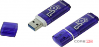 3.0 USB флеш накопитель Smartbuy 16GB Glossy series Dark Blue (SB16GBGS-DB)