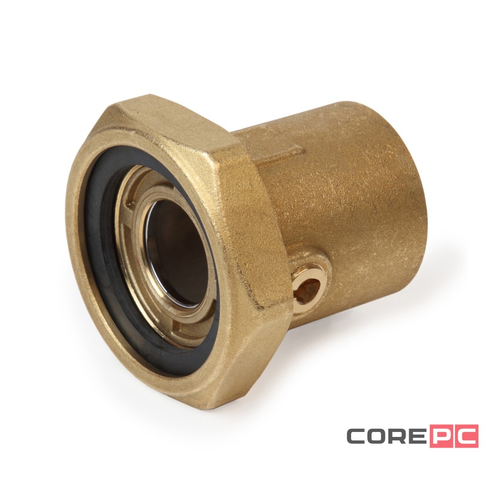 Соединение Giacomini для подключения насоса латунь 1quot;x1 1/2quot; ВР с шаровым краном, R252Y001