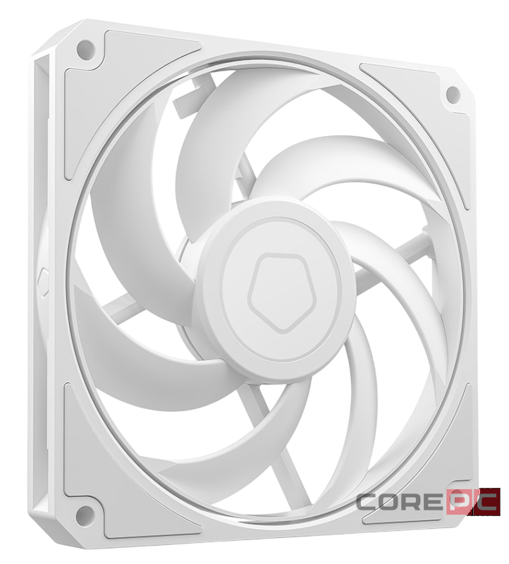 Вентилятор для корпуса ID-COOLING AM-120 SLIM White BOX