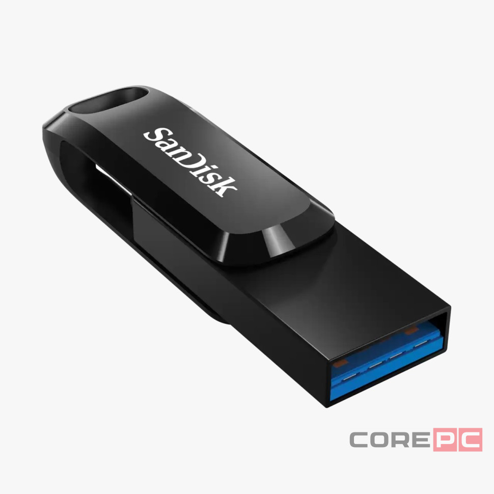 3.1 USB флеш накопитель SanDisk 256GB Ultra Dual Drive Type-c (SDDDC3-256G-G46) черный