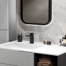 Смеситель для раковины MIXLINE МЛ34-04/ML34-04, рычажное управление, цвет черный