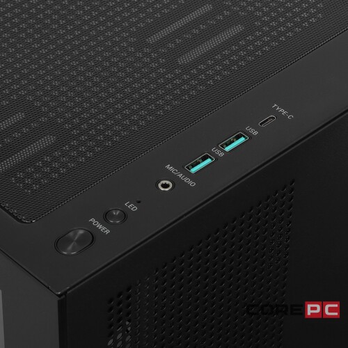 Компьютерный корпус Deepcool CG580 4F Chamber RGB Black (R-CG580-BKADA4-G-1)