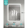 Зеркало MIXLINE Аврора-Лайт-2 600х800 (ШВ) сенсор,светодиод. подсветка + подогрев,мини короб