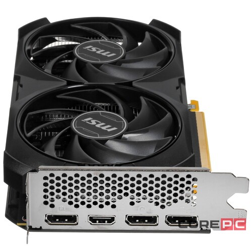 Видеокарта MSI (RTX 4060 VENTUS 2X BLACK) GeForce RTX 4060 8GB VENTUS 2X Black