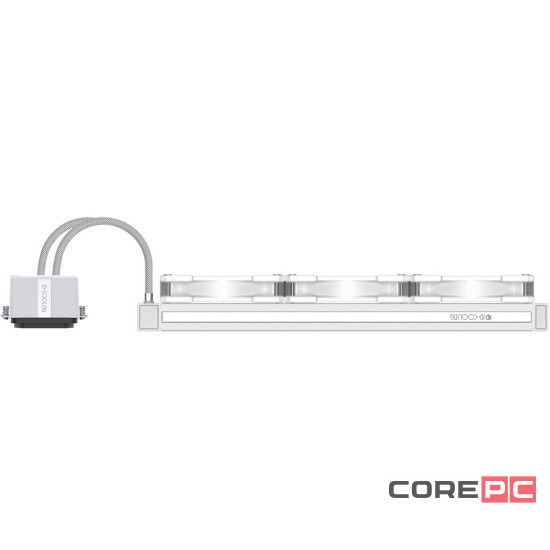 Система жидкостного охлаждения для процессора ID-COOLING DASHFLOW 360 BASIC WHITE
