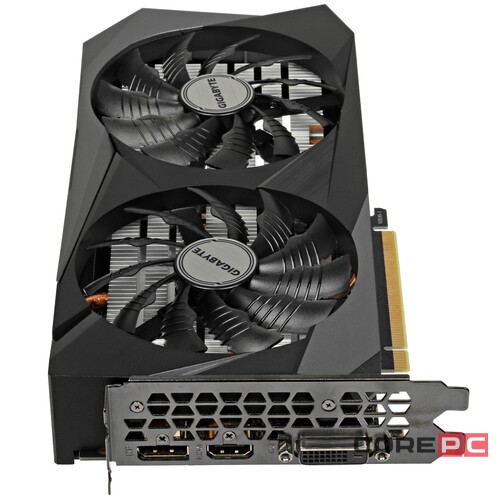Видеокарта Gigabyte (GV-N3050WF2OC-8GD) GeForce RTX 3050 8GB WINDFORCE OC