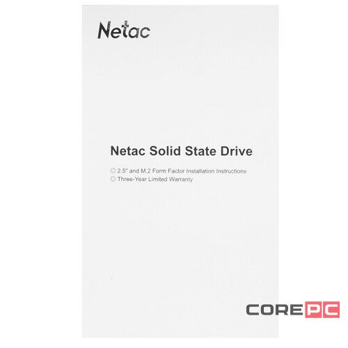 Твердотельный накопитель NETAC 256 Gb NT01N930E-256G-E4X