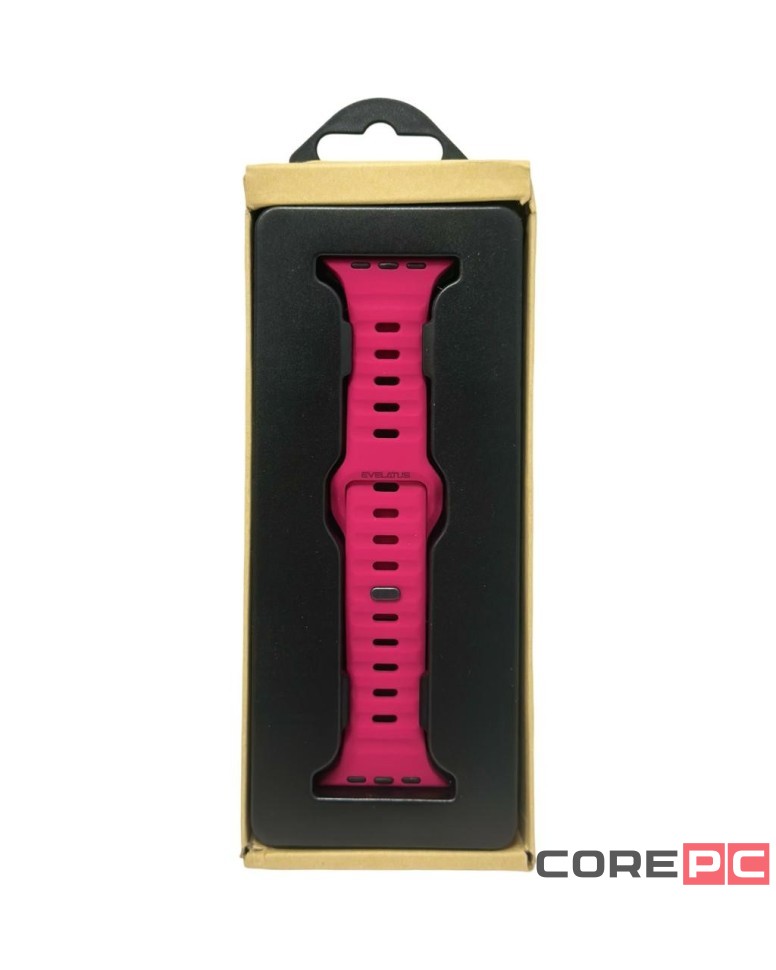 Сменный браслет Evelatus для Apple Watch 42-44-45-49mm малиновый