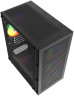 Компьютерный корпус Powercase Mistral Micro EM17 ARGB Black (CMMEM17B-A4)
