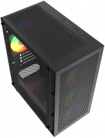 Компьютерный корпус Powercase Mistral Micro EM17 ARGB Black (CMMEM17B-A4)