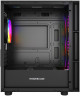 Компьютерный корпус Powercase Mistral Micro EM17 ARGB Black (CMMEM17B-A4)