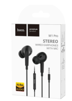 Проводная стерео-гарнитура Hoco M1 Pro Jack 3,5mm (черный)