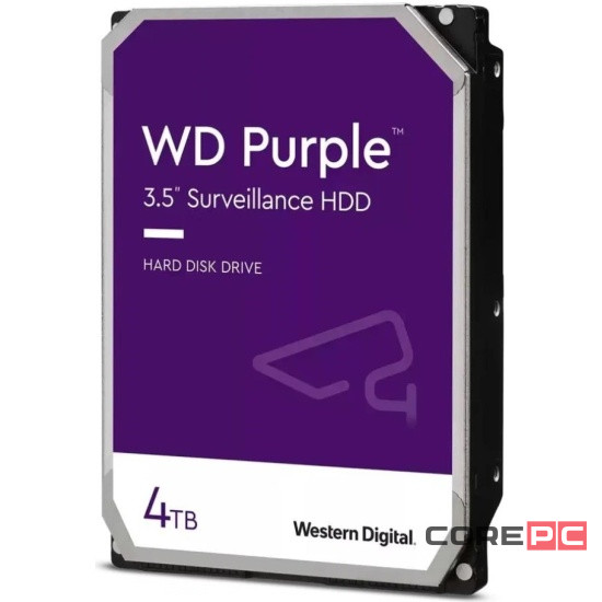 Жесткий диск Western Digital 4000 Gb Purple (WD43PURZ)