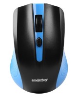 Мышь беспроводная Smartbuy ONE 352AG USB/DPI 800-1200-1600/4 кнопки/2AAA (SBM-352AG-BK) сине-черная
