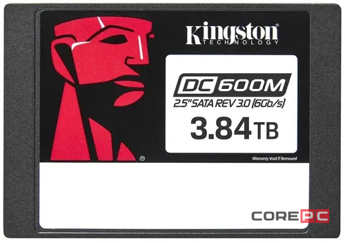 Твердотельный накопитель Kingston 3840 Gb DC600M (SEDC600M/3840G)