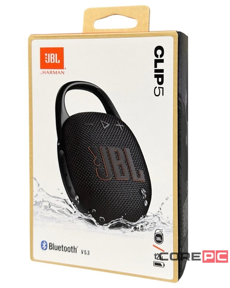 Bluetooth колонка JBL Clip 5 чёрный