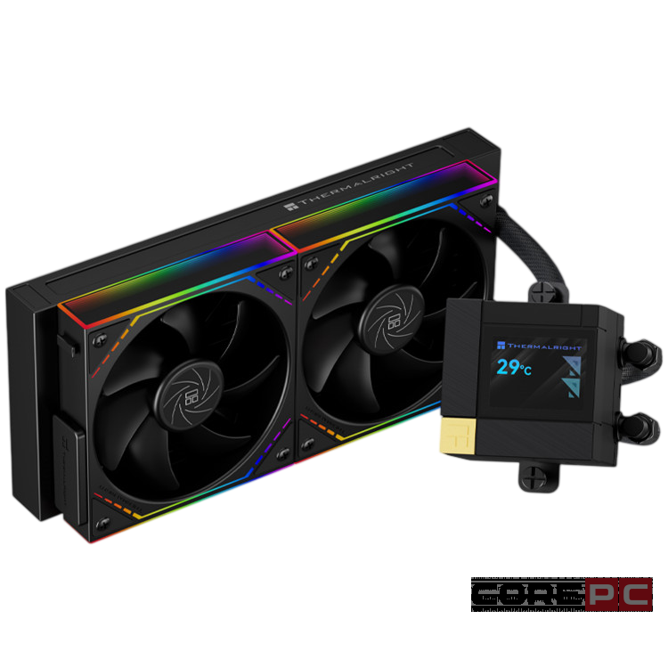 Система жидкостного охлаждения для процессора Thermalright Core Matrix 240 Vision ARGB Black (TRCM240VAB)