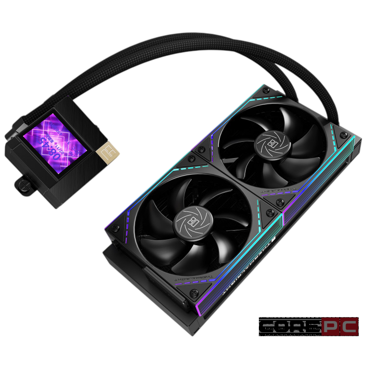 Система жидкостного охлаждения для процессора Thermalright Core Matrix 240 Vision ARGB Black (TRCM240VAB)