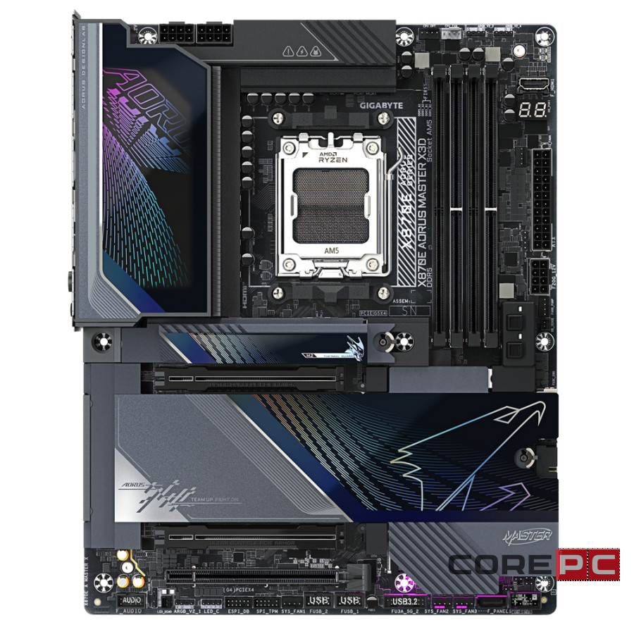 Материнская плата Gigabyte X870E AORUS MASTER X3D