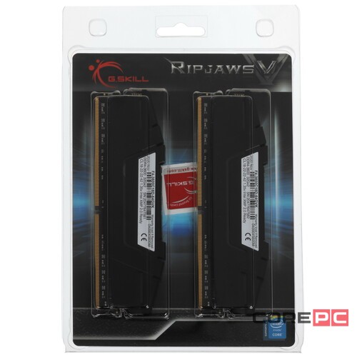 Оперативная память 64 Gb 3600 MHz G.Skill RIPJAWS V Black (F4-3600C18D-64GVK)