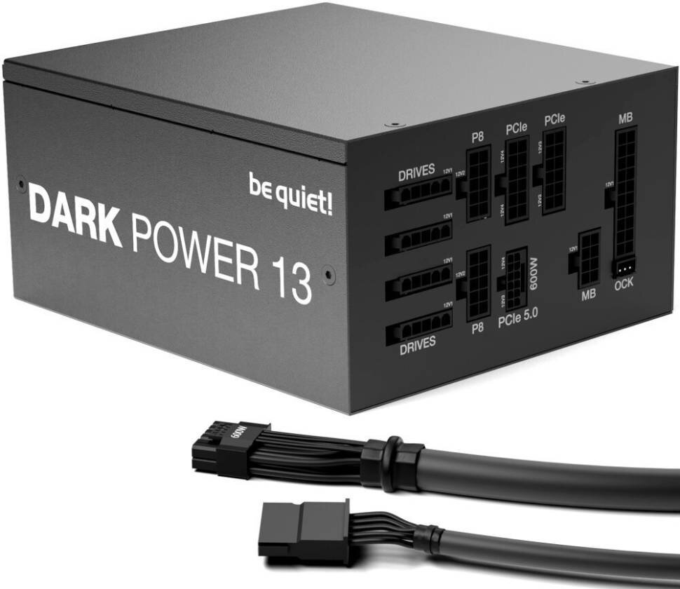 Блок питания Be Quiet! 850W DARK POWER 13 BN334 16 pin (PCIe 5.0 Connector Cable Details)